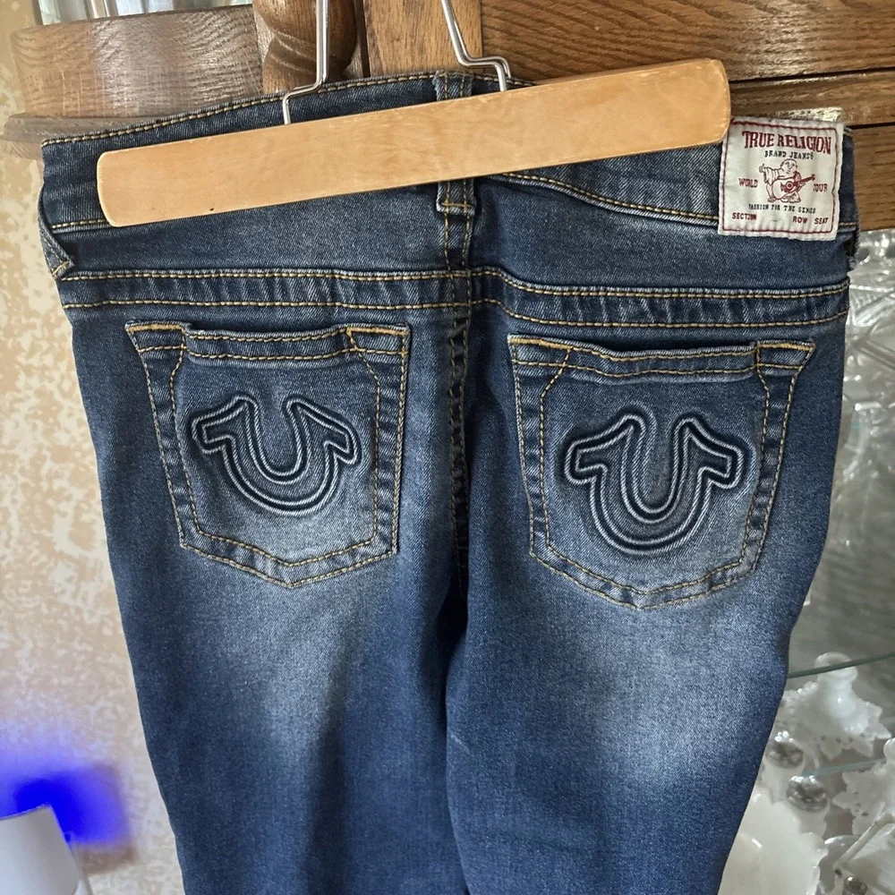 True Religion Geno Relaxed Slim Jeans Youth Size 14